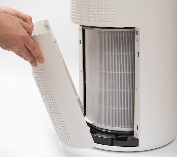 공기청정기 청소 이미지